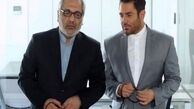 مهران مدیری و محمدرضا گلزار تسبیح به دست شدند!