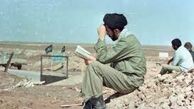 شهیدی که در لحظه قرائت قرآن به شهادت رسید