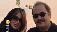 رضا داوودنژاد در کنار همسرش + عکس