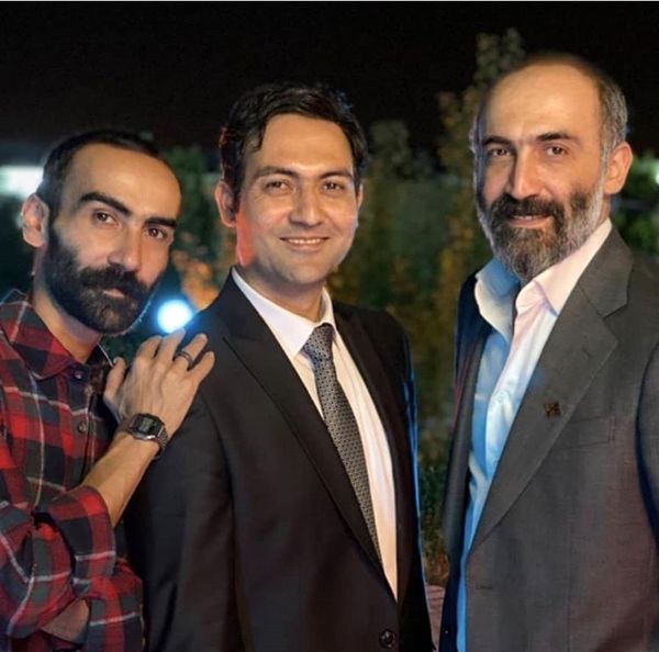 هادی حجازی فر و برادرش + عکس