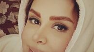 سلفی جدید نجمه جودکی با لباس خونه + عکس
