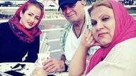 مرحوم سیروس گرجستانی در کنار خانواده اش + عکس