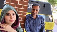 شیدا یوسفی در پشت صحنه کار جدیدش + عکس
