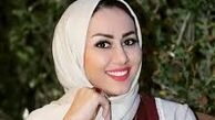 تکیه مریم وطن پور بر دیواری سرد/عکس
