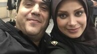 همسر خوش‌صدا و‌هنرمند خانم‌مجری + عکس