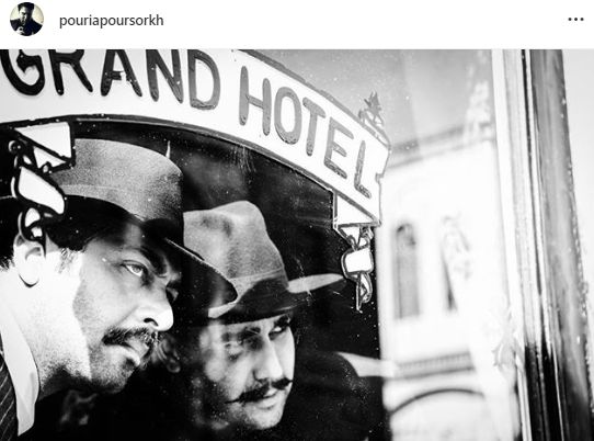 دو بازیگر مشهور در گرند هتل + عکس