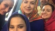 روشنک عجمیان با کنار همی هایش+عکس