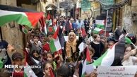 زخمی شدن بیش از ۱۰۰ فلسطینی به ضرب گلوله صهیونیست‌ها