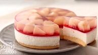 طرز تهیه چیز کیک هلو به روش مجلسی و با طعمی بی نظیر