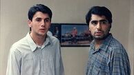 امین حیایی و آقا بامشاد در جوانی + عکس
