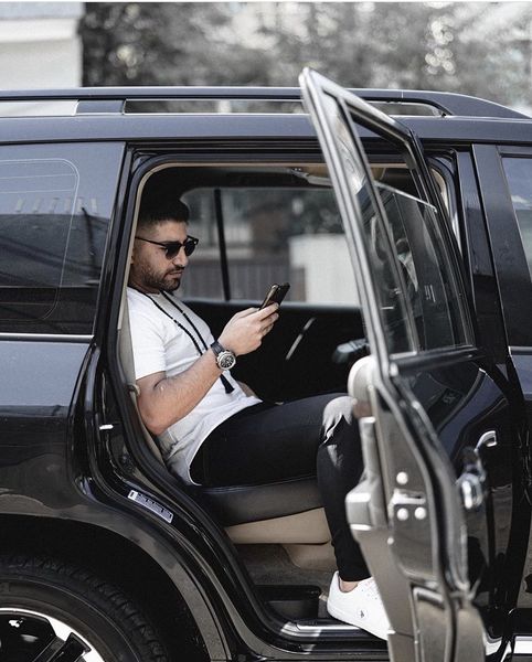 ماشین لوکس زانیار خسروی + عکس