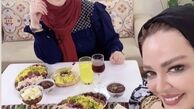 مسهمانی دو نفره بهاره رهنما و دوستش + عکس