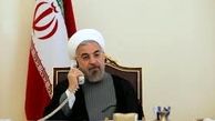 گفتگوی تلفنی روحانی و رئیس جمهور فرانسه