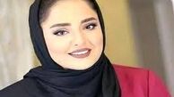 سلفی آینه ای خوشحال «نرگس محمدی»