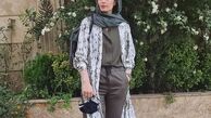 تیپ اسپرت سپیده خداوردی در خیابان + عکس