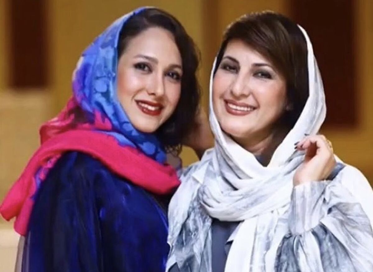 فاطمه گودرزی و دخترش + عکس