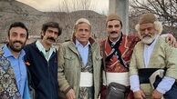 بازیگران ایلدا در لباسهای کردی + عکس