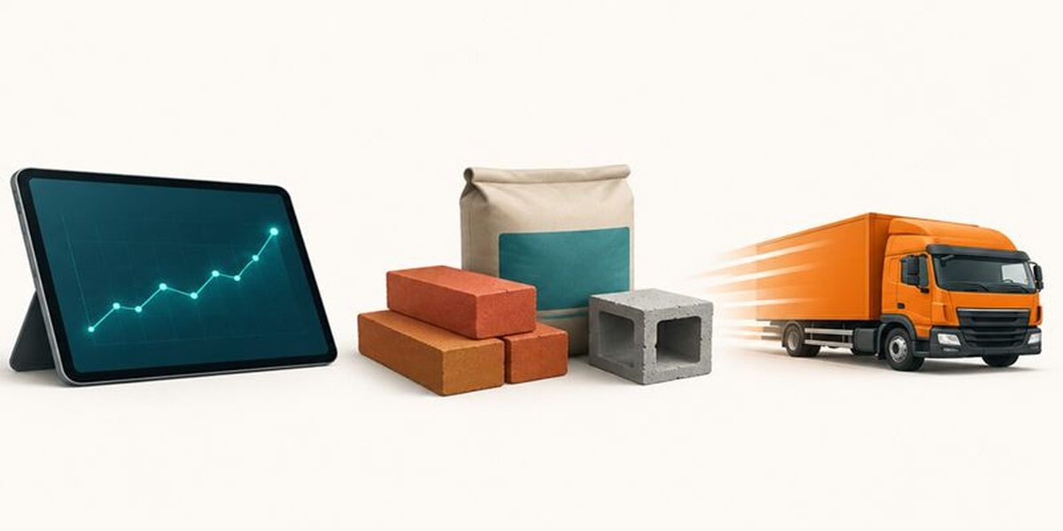 پلتفرم ثبت لحظه‌ای قیمت مصالح ساختمانی