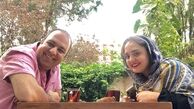 گردش نرگس محمدی با گریم سنگین اش+عکس