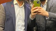شاهرخ استخری و پدر زنش + عکس