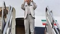 احمدی نژاد وارد اصفهان شد