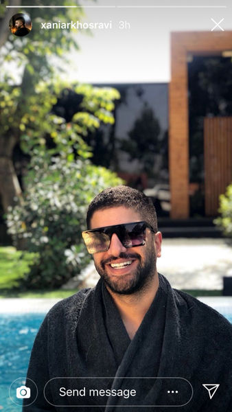 زانیار خسروی در ویلای لوکسش + عکس