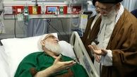 صبح امروز؛رهبر انقلاب از آیت‌الله هاشمی شاهرودی عیادت کردند