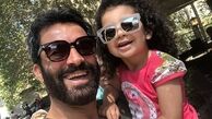 عکس منوچهر هادی با دختر خوشتیپش