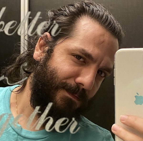 عباس غزالی چه مویی بلند کرده + عکس