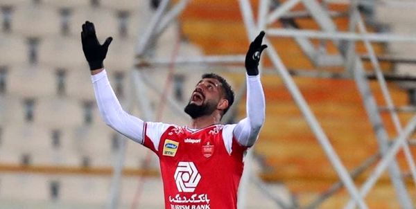 گل اول پرسپولیس به نساجی توسط کنعانی زادگان+ فیلم