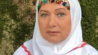 لباس سنتی و زیبای فریبا متخصص + عکس