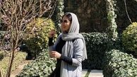 قدم زدن مریم معصومی در پارک + عکس