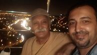 محمود پاک نیت و پسرش + عکس