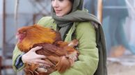 حس خوب حیوان دوستی شهرزاد کمال زاده + عکس
