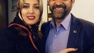 همسر جوان فیروز کریمی + عکس