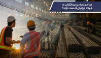 چرا مهندسان و پیمانکاران به فولاد ایرانیان اعتماد دارند؟