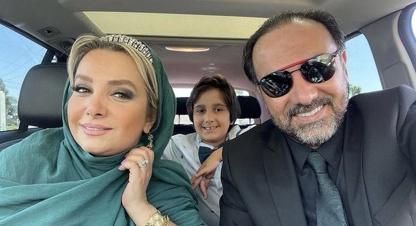 برزو ارجمند و خانواده اش + عکس