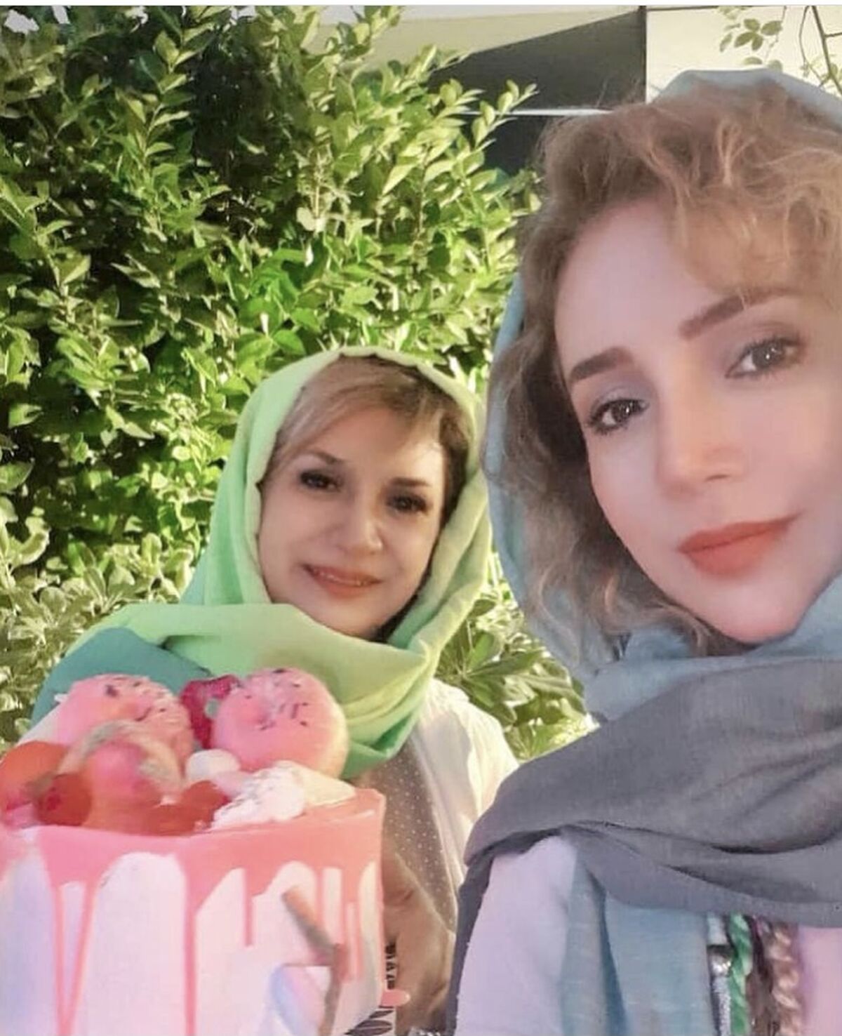 شبنم قلی خانی و خواهر بزرگش + عکس