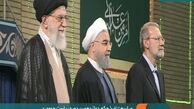 محورهای سخنان روحانی در مراسم حکم تنفیذ خود