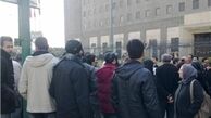 تجمع متقاضیان مسکن مهر مقابل مجلس