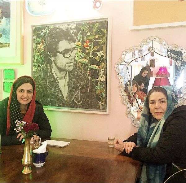 مریم شیرازی و مادرش + عکس