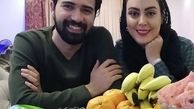 نیلوفر شهیدی و همسرش + عکس