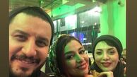رویا میرعلمی در کنار زوج مشهور سینما + عکس