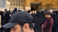 زیارت رضا مولایی در مشهد + عکس