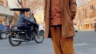 استایل عجیب رضا بهرام در خیابان + عکس