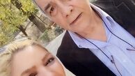 گردش خانم بازیگر با دایی جانش در پارک+عکس