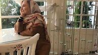 خلوت تنهایی مرجانه گلچین + عکس