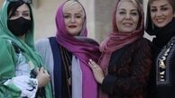 نعیمه نظام دوست در جمع دوستان مشهورش + عکس
