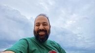 علی اوجی زیر آسمانی پاک + عکس