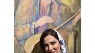 لیلا اوتادی در یک گالری + عکی
